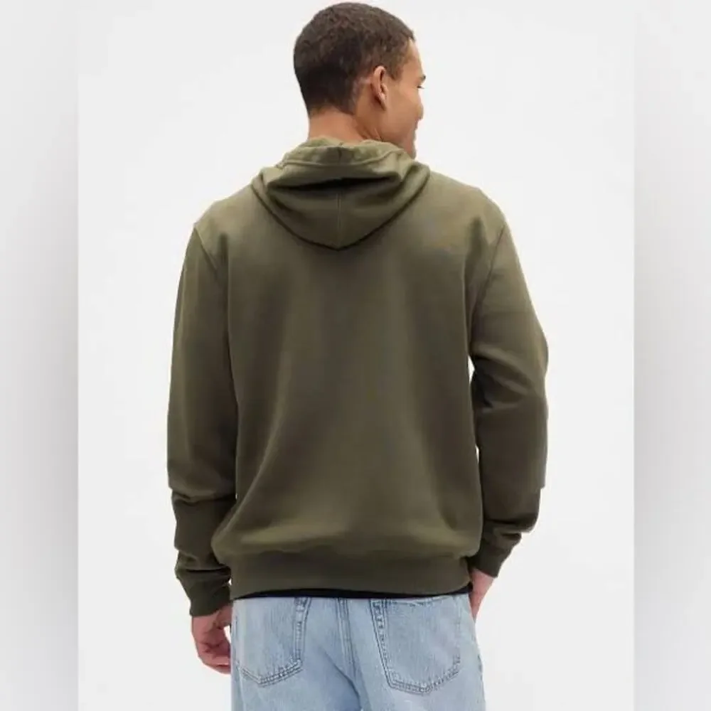 GAP Men’s SET Olive Green Zip Hoodie and Joggers MSRP $100 Size M